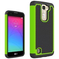 LG K10 Case, ARSUE [Drop Protection] [Shock Absorption] Hybrid Dual Layer Armor Defender Protective Case Cover... N28