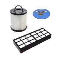 HQRP Filter Kit for Eureka DCF-21 68931 68931A &amp; Eureka HF-7 61850 61850F (61850A 61850B 39524) Replacement +...