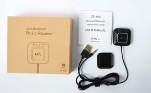 Ollivan Bluetooth 4.0 Receiver Car Kits Portable Wireless Audio Adapter with 3.5mm Aux Jack(NFC-Enabled) for All... N3