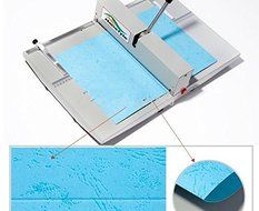 WunTai 350mm/ 13.7inch Manual creasing machine and perforating machine 2 in 1 paper creaser and perforator Creasing... N2