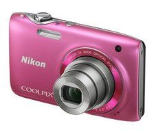 Nikon COOLPIX S3100 14 MP Digital Camera with 5x NIKKOR Wide-Angle Optical Zoom Lens and 2.7-Inch LCD - Black N5