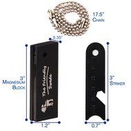 The Friendly Swede Magnesium Alloy Emergency Fire Starter Blocks (3 Pack) N2