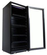 Whynter FWC-1201BB 120 Bottle Freestanding Wine Cabinet Refrigerator, Black