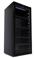 Whynter FWC-1201BB 120 Bottle Freestanding Wine Cabinet Refrigerator, Black N2