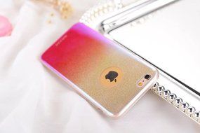 TYoung [Gradient Color] Soft TPU Full Around Shockproof Bling Bright Case Anti-Scratch Cover Shell Bumper Skin... N6