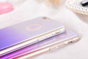 TYoung [Gradient Color] Soft TPU Full Around Shockproof Bling Bright Case Anti-Scratch Cover Shell Bumper Skin... N7