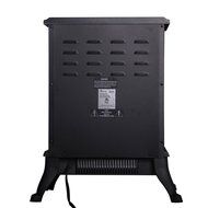 Gracelove 1000W Free Standing Vintage Electric Fireplace Firebox Stove w/Heater Black (Type 1) N7