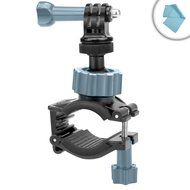 Action Camera Bike Motorcycle Handlebar Mount Holder by USA Gear - Works With Garmin Virb XE , Kodak PIXPRO SP1...
