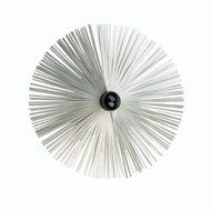 Wohler Usa 4676 10 Inch Flat Wire Brush For Viper For 8 Inch Flue by Chimney