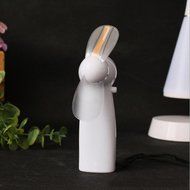 Winsa Mini Fan, Led Light Word, Customizable with the Words You Want (Red "I LOVE YOU") N7