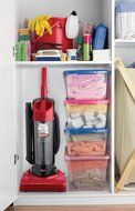 Dirt Devil Vacuum Cleaner Dynamite Plus Corded Bagless Upright Vacuum with Tools M084650 RED N5