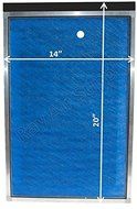 Air Ranger Replacement Filter Pads 14X20 (3 Pack) N2