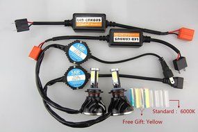 Yaheeda 2PC Car CREE LED Headlight Conversion Kit - H11 (H8, H9) -40W 8,000LM 6,000K N10