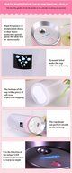 Ultrasonic Cool Mist Humidifier (Multi Use for Car Travel Office Desk Desktop Small Bedroom) USB Portable Mini... N15
