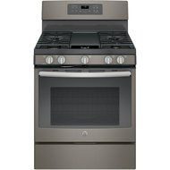GE JGB700EEJES 30" Slate Gas Sealed Burner Range - Convection