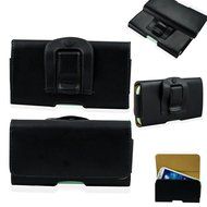 Umiko(TM) Universal PU Leather Belt Clip Holster Loop Hip Case Cover for Samsung Galaxy S6 &amp; S6 Edge N3