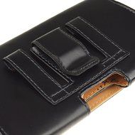 Umiko(TM) Universal PU Leather Belt Clip Holster Loop Hip Case Cover for Samsung Galaxy S6 &amp; S6 Edge N4