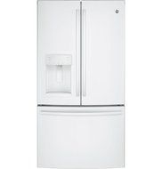 GE GFE26GGKWW 36" Energy Star Freestanding French Door Refrigerator with 25.8 cu. ft. Capacity, (White)