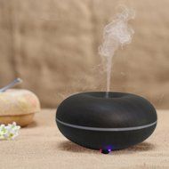 100ml Mini Essential Oil Diffuser Protable Cool Mist Humidifier Ultrasonic Aroma with 7 Color LED for Office Home... N13