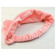 Yaheeda 3pcs Women Hair Band,Cat Ears Design Makeup Cosmetic Shower Sports Hairlace Elastic Headband,Pink N4