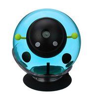 IPUIS 260ML Beetle Mini USB Humidifier Purifier with LED Light 360 Degree Rotation for Office Home School Travel... N15