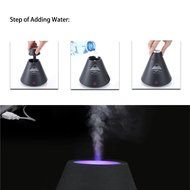 160ML Mini USB Volcano Humidifier Air Diffuser Purifier LED Night Light Purifier Atomizer Portable Ultrasonic... N11
