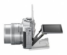 Nikon mirrorless interchangeable lens camera Nikon1 J5 double zoom Kit Silver J5WZSL - International Version