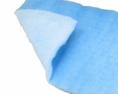 Filtration Group 11742 Air Filter Media Pad, VL-05 PST, Spray-Bonded High-Lofted Polyester Media, Blue/White,...
