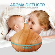 300ml Ultrasonic Humidifier Cool Mist Aroma Essential Oil Diffuser for Office Home Bedroom Living Room Study Yoga... N3