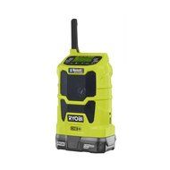 Ryobi P1841 ONE+ 18-Volt Lithium-Ion Cordless Compact Radio Kit with Bluetooth Wireless Technology N2