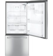 GE Stainless Steel Bottom Freezer Refrigerator N2