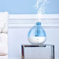 Ultrasonic Cool Mist Humidifier - Premium Humidifying Unit with Whisper-quiet Operation, Automatic Shut-off, and... N12