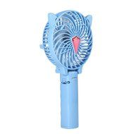 Portable Table Fan,ACLUXS Head Adjustable Cool Mini Portable Floor/Table Fan with Rechargeable Battery and USB... N7