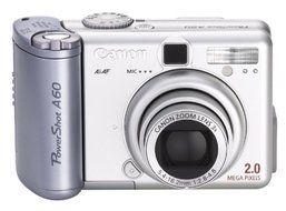 Canon PowerShot A60 2MP Digital Camera with 3x Optical Zoom