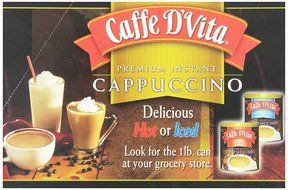Caffe D'Vita Mocha Cappuccino Sugar Free, 7.5-Gram Single Serve Envelopes (Pack of 24) N13