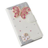 LG Escape 3 Case, LG Phoenix 2 Case, LG K8 Case White PU Leather Folio Flip Phone Case,Yaheeda 3D Handcraft White... N15