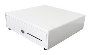 APG VB320-AW1313-B27 Vasario Series Standard-Duty Cash Drawer with MultiPRO Interface, Painted Front, 13.8" x...