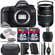 Canon EOS 5DS DSLR 50.6MP Full-Frame CMOS Camera + Tamron 28-75mm f/ 2.8 XR Lens + 64GB Storage + Wrist Grip Strap...