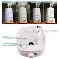 Konliking Aromatherapy Essential Oil Diffuser With Colorful LED Lights For Home Office Baby Use Automatic Shut... N5