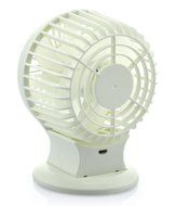 Welltop&reg; Upgraded Portable Rechargeable Electric Personal Fans USB Powered 2-modes Speed Adjustable Double Blades... N10