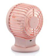 Welltop&reg; Upgraded Portable Rechargeable Electric Personal Fans USB Powered 2-modes Speed Adjustable Double Blades... N13