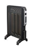 VonHaus Mica 1500W Micathermic Radiant Panel Heater with Thermostat - Black N2