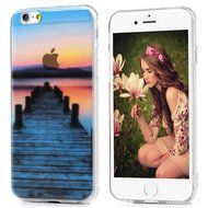 Badalink iPhone 6S Case,iPhone 6 Case (4.7") Soft TPU Shockproof Rubber Skin Gel Fancy Scenery Series Bumper Slim... N3