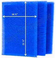 Dynamic Air Cleaner Replacement Filter Pads 18 x 24 Refills (3 Pack)