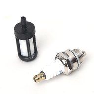 Air Fuel Filter Spark Plug For Stihl FS38 FS45 FS46 FS55 HS45 FC55 KM55 Trimmer N4