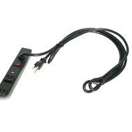 StarTech.com 19-Inch 1U Rackmount 8 Outlet PDU Power Distribution Unit 125V 15A (12A UL) RKPW081915 (Black) N2