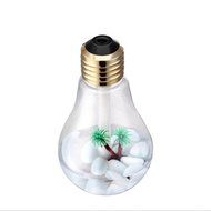 Pannow 400ml USB Mini Bulb-Shaped Aroma Humidifier Essential Oil Diffuser Humidifier With Colorful LED Night Light... N2