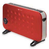 Ultra quiet Room Convection Compact Heater in Red by Crane Convection