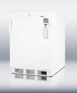 Summit VLT650 24" Upright Freezer with 3.5 cu. ft. capacity Manual Defrost Digital Thermostat Alarm with Temperature... N2