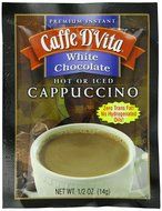 Caffe D'Vita Mocha Cappuccino Sugar Free, 7.5-Gram Single Serve Envelopes (Pack of 24) N22